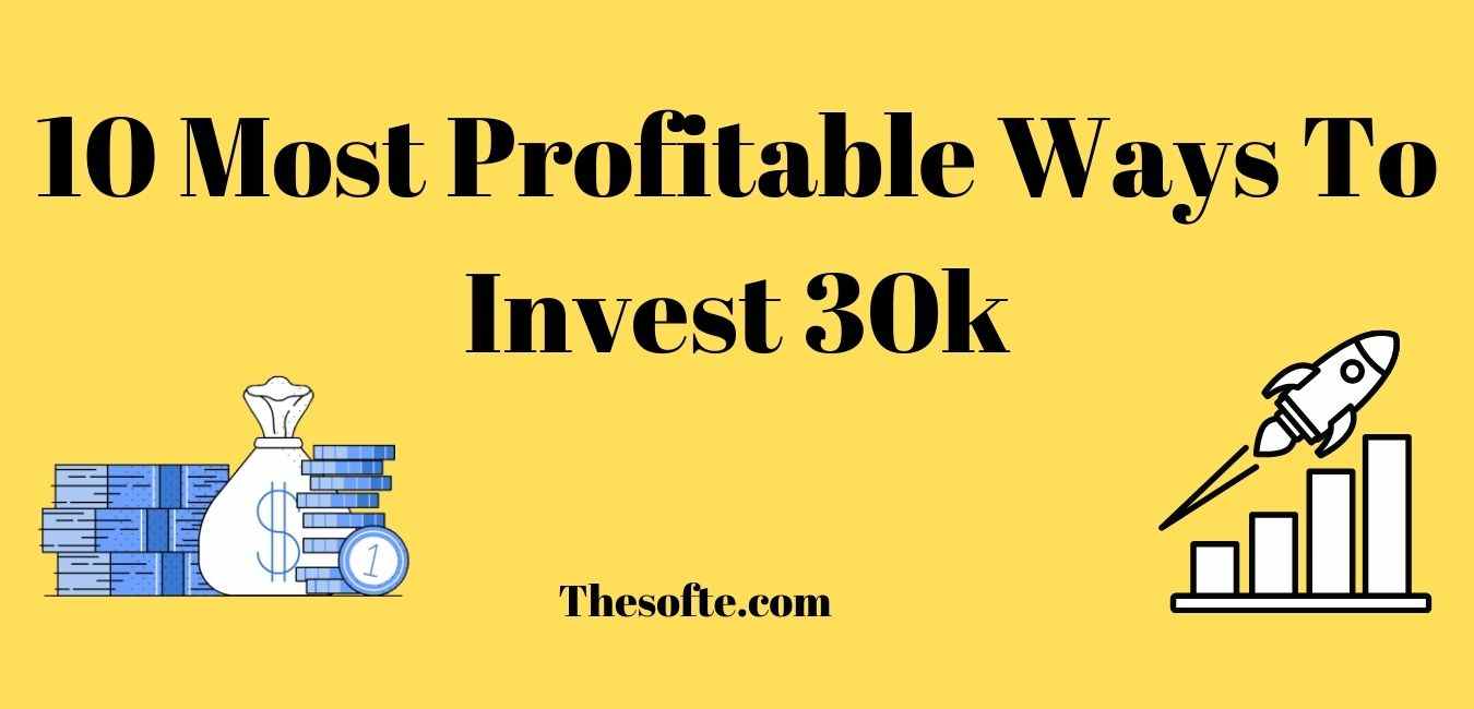 10 Most Profitable Ways To Invest 30k | Thesofte