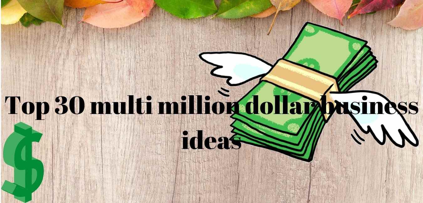 30 Best Multi Million Dollar Business Ideas | Thesofte